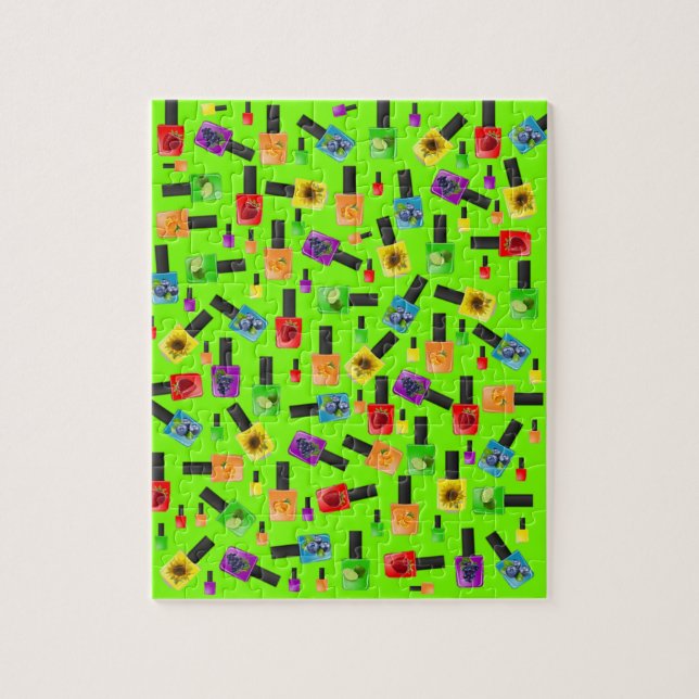 Quebra-cabeça Nail Green Fruta Polonesa (Vertical)