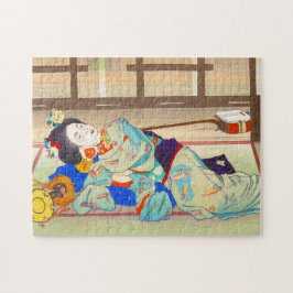 Quebra-cabeça Nakazawa Hiromitsu Inn em Gion maiko geisha art