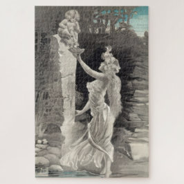 Quebra-cabeça Namorados Anjo e Deusa