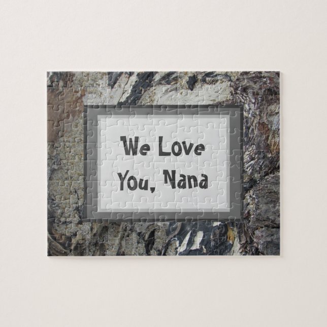 Quebra-cabeça Nana Nature Foto Marbled Earth Driftwood (Horizontal)