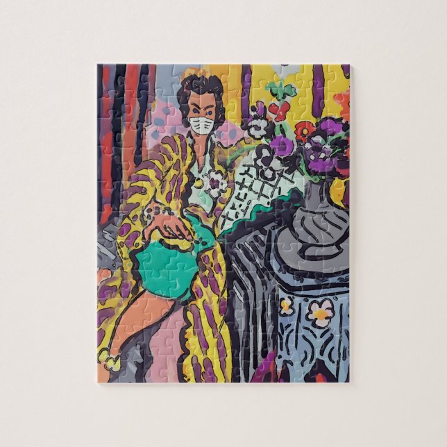 Quebra-cabeça Nancy In Mask (Vertical)