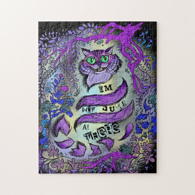 Quebra-cabeça Não É Tudo Lá, Gato Louco (Vertical)