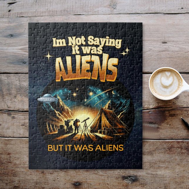 Quebra-cabeça Não estou dizendo que eram Aliens, mas eram Aliens (Criador carregado)