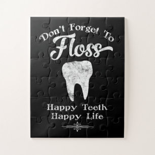 Quebra-cabeça Não se esqueçam de usar o quadro negro