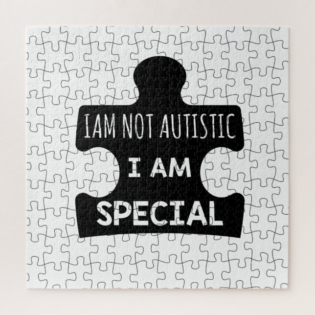 Quebra-cabeça Não Sou Autista, Sou Especial (Vertical)