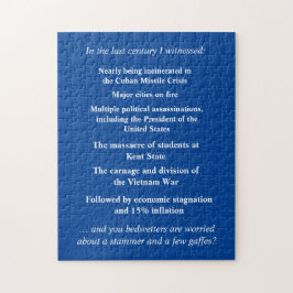 Quebra-cabeça Não tenha tanto medo de apoiar Joe Biden