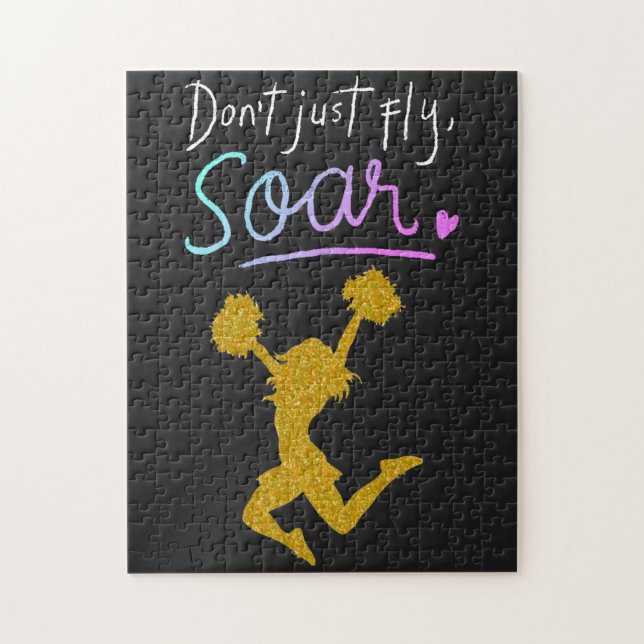 Quebra-cabeça Não voe, Soar! Girls Cheerhead (Vertical)