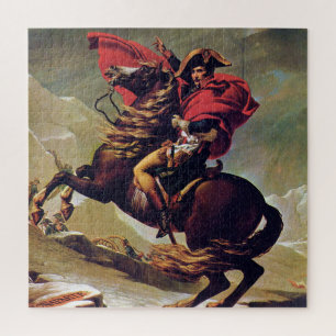 Quebra-cabeça Napoleão atravessando os Alpes