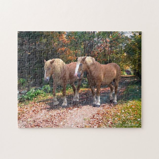 quebra-cabeça "Napoleão e Josephine" (Horizontal)