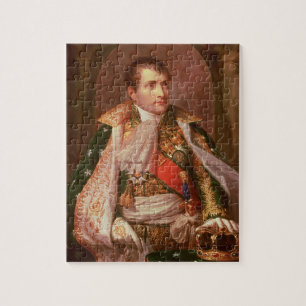 Quebra-cabeça Napoleon Bonaparte (1769-1821), como o rei de