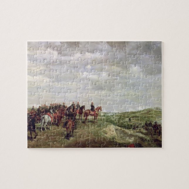 Quebra-cabeça Napoleon III (1808-73) na batalha de Solferino (Horizontal)