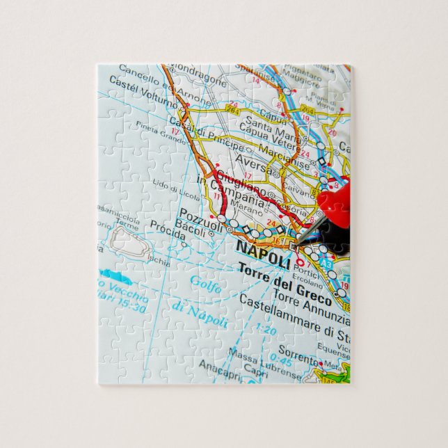Quebra-cabeça Napoli (Nápoles), Itália (Vertical)