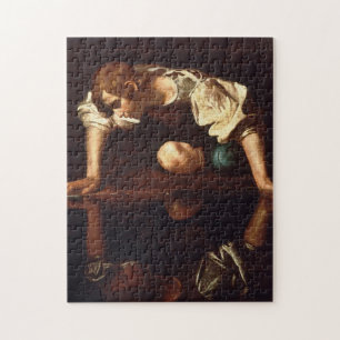 Quebra-cabeça Narciso por Michelangelo Merisi da Caravaggio