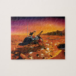 Quebra-cabeça NASA Mars Polar Lander Artist Concept Trabalho de 