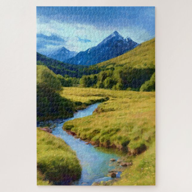 Quebra-cabeça Nascer de Oblivião de Lethe (Vertical)