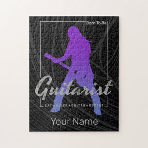 Quebra-cabeça Nascer de ser guitarrista para músicos e membros B