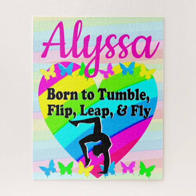 QUEBRA-CABEÇA NASCER DE SER UMA RAINHA DE TUMBLING (Vertical)