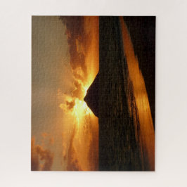 Quebra-cabeça Nascer do sol de Havaí na praia