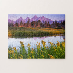 Quebra-cabeça Nascer do sol de Teton