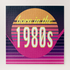 Quebra-cabeça Nascer na década de 1980, Milênio, geração X, ano 