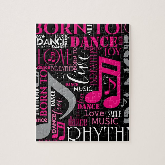 Quebra-cabeça Nascer to Dance Pink ID277 (Vertical)