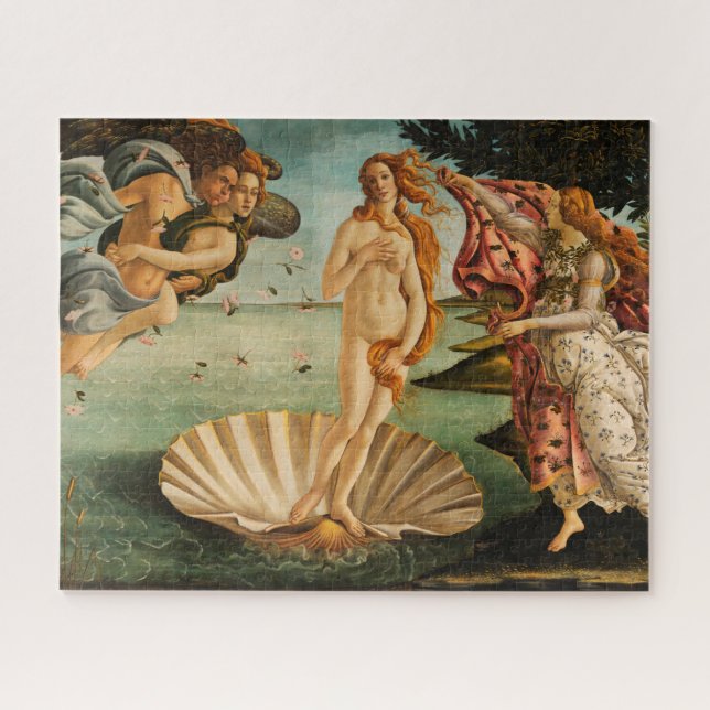 Quebra-cabeça Nascimento De Venus Botticelli (Horizontal)