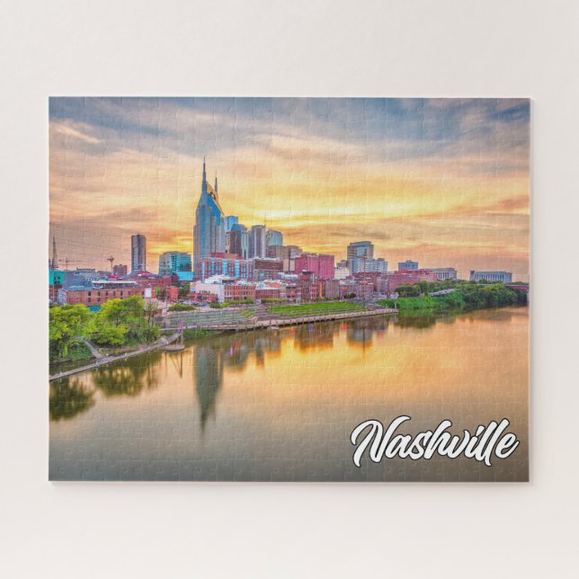 Quebra-cabeça Nashville, Tennessee, Estados Unidos (Horizontal)