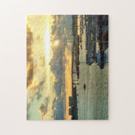 Quebra-cabeça Nassau no nascer do sol