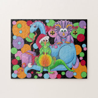 Quebra-cabeça Natal de DINOmite!!