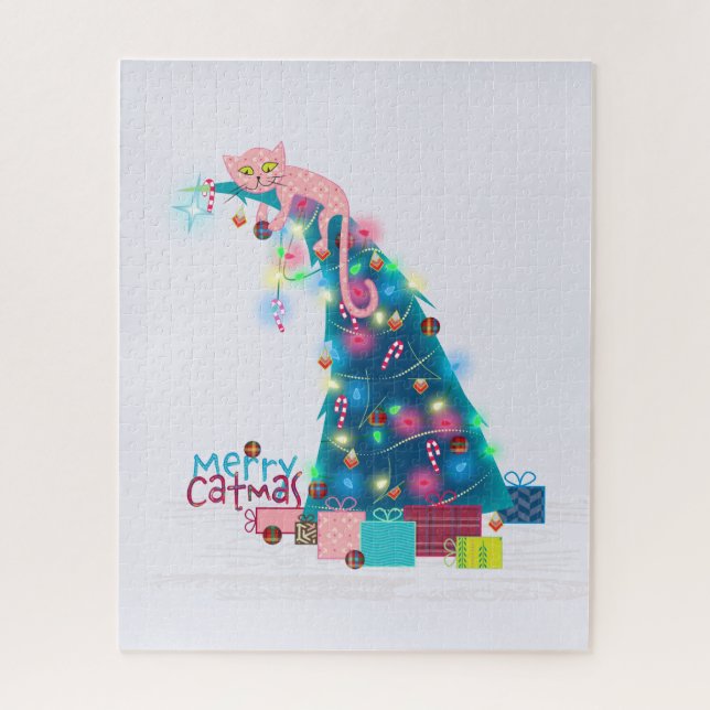 Quebra-cabeça Natal de feliz (Vertical)