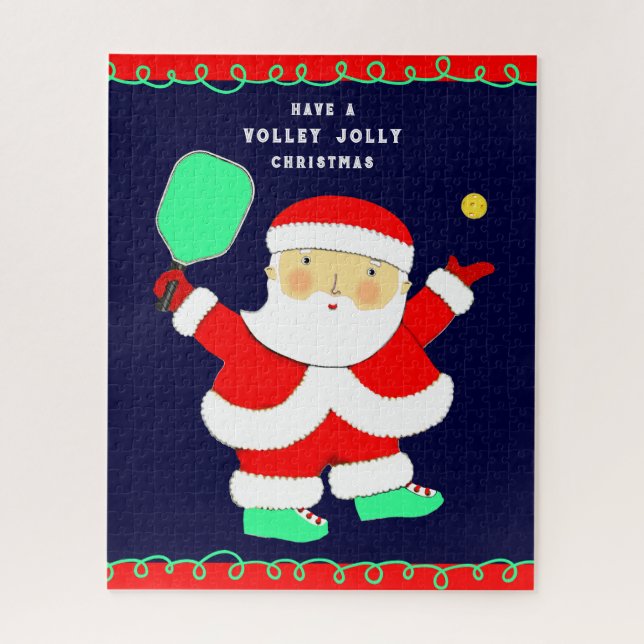 Quebra-cabeça Natal de Pickleball (Vertical)