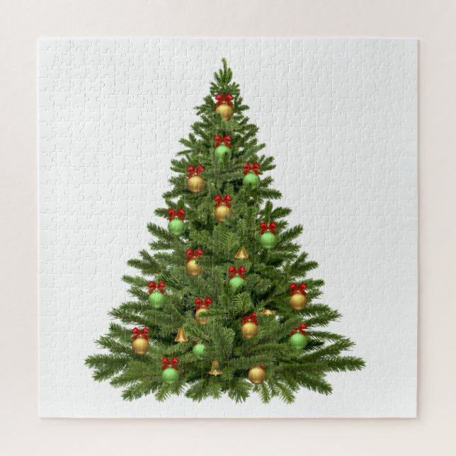 Quebra-cabeça Natal Férias de Árvore Natal Bauble (Vertical)