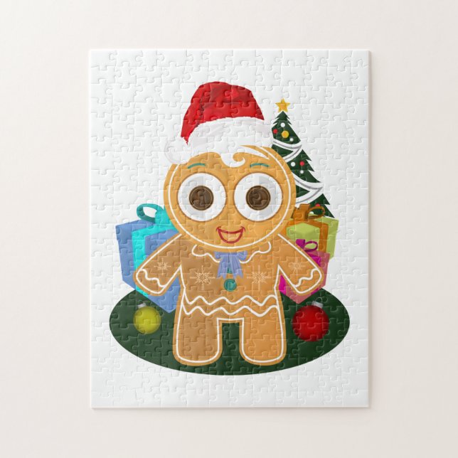Quebra-cabeça Natal - Ginger Bread Man (Vertical)