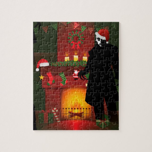 Quebra-cabeça natal nosferatu (Vertical)