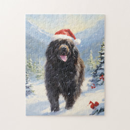 Quebra-cabeça Natal para cães da Terra Nova