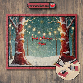 Quebra-cabeça Natal Personalizável