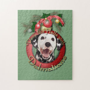 Quebra-cabeça Natal - plataforma os salões - Dalmatians