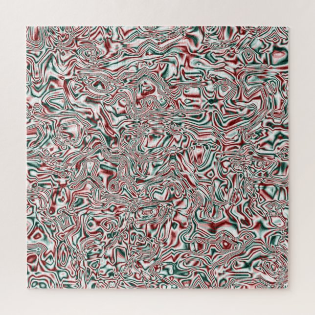 Quebra-cabeça Natal psicodélico (Vertical)