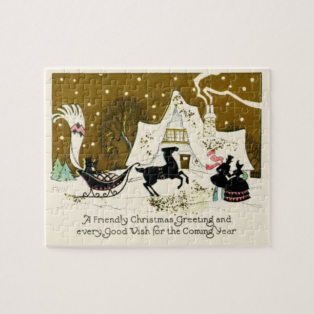 Quebra-cabeça Natal Vitoriano do País (Horizontal)