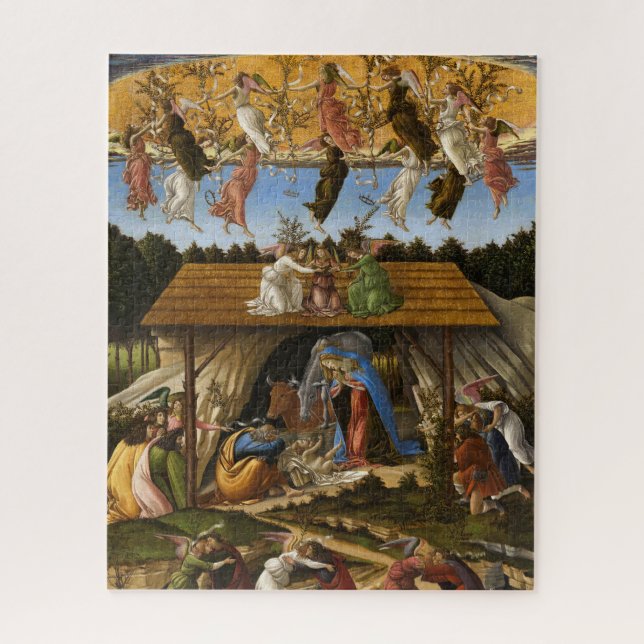 Quebra-cabeça Natividade Mística, 1500 por Sandro Botticelli (Vertical)