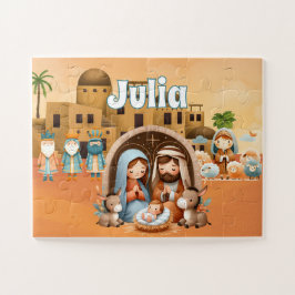 Quebra-cabeça Natividade Personalizada