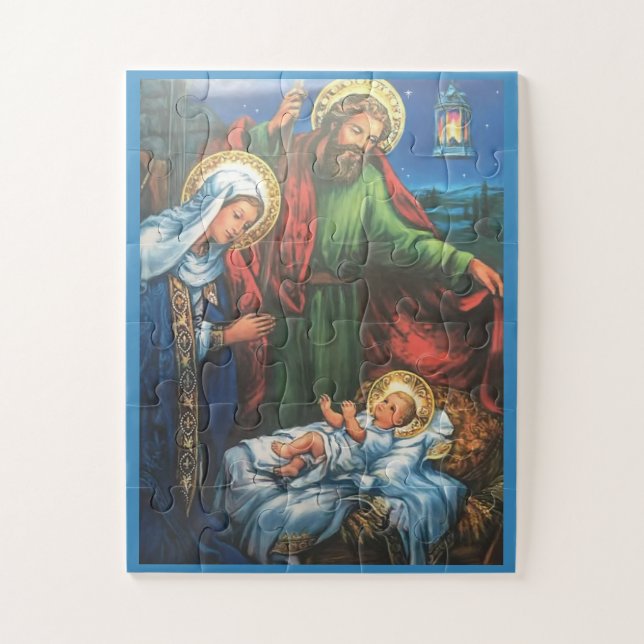 Quebra-cabeça Nativity (Vertical)