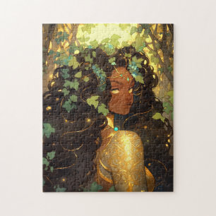 Quebra-cabeça Nature Goddese African American Fantasy Art