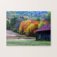 Natureza Da Folhagem Do Barn Do Cigarro