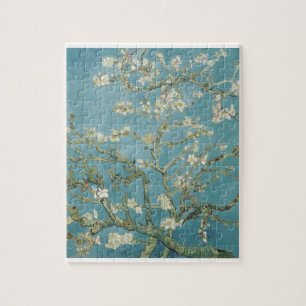 Quebra-cabeça Natureza das flores da amêndoa dos ramos de Gogh d