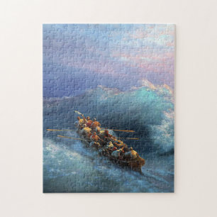 Quebra-cabeça Naufrágio de Ivan Aivazovsky