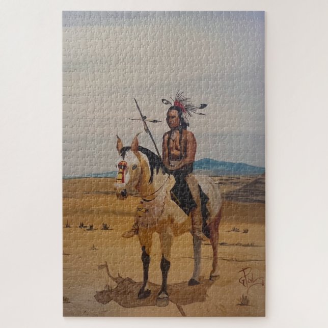 Quebra-cabeça Navajo, por Gary Poling (Vertical)