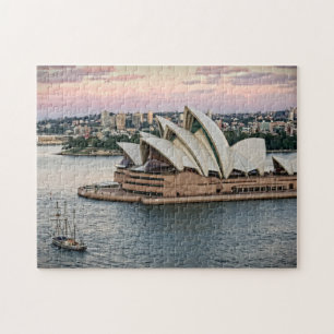 Quebra-cabeça Navegação pela Sydney Opera House - 11x14 - 252 pc