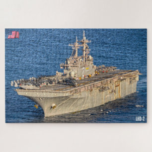 Quebra-cabeça NAVIO AMFÍBIO DE ASSALTA - LHD 2 (20x30 POLEGADAS)