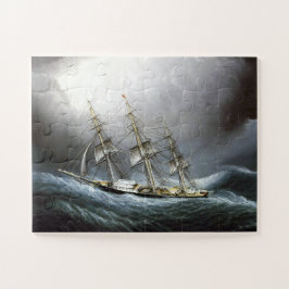 Quebra-cabeça Navio Clipper Cabo Horn James Edward Buttersworth